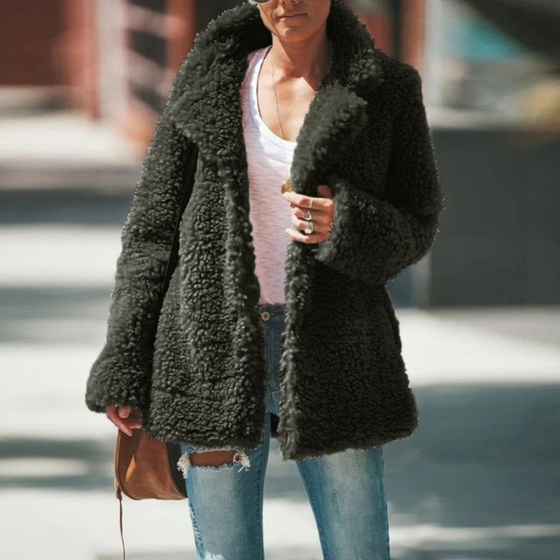 GR | Women's jacket - warm and soft outerwear