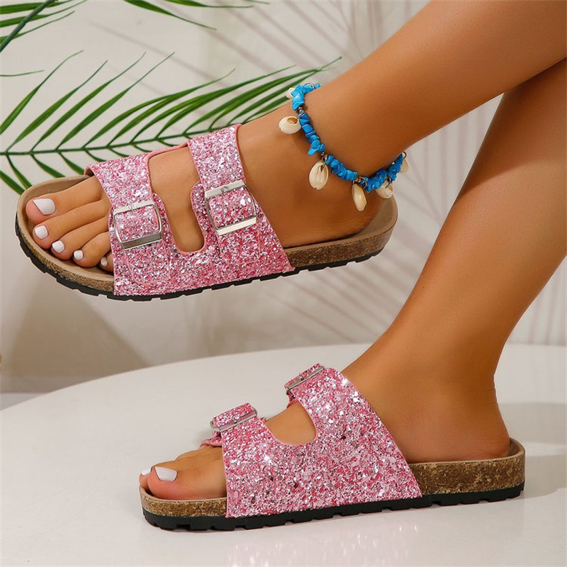 GR - Glitter sandals