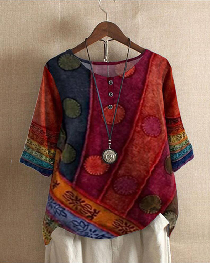 GR | Vintage Boho Top