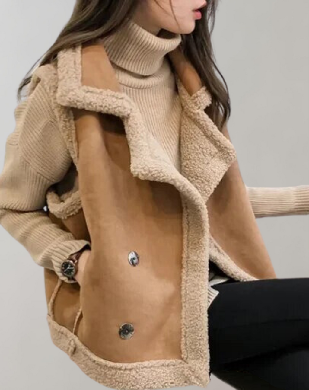 GR - Elegant turn-down collar jackets