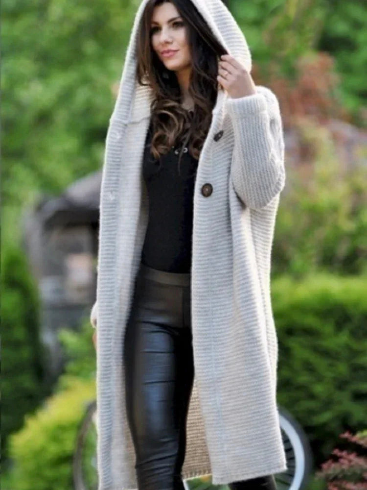 GR | Elegant knee-length women's coat