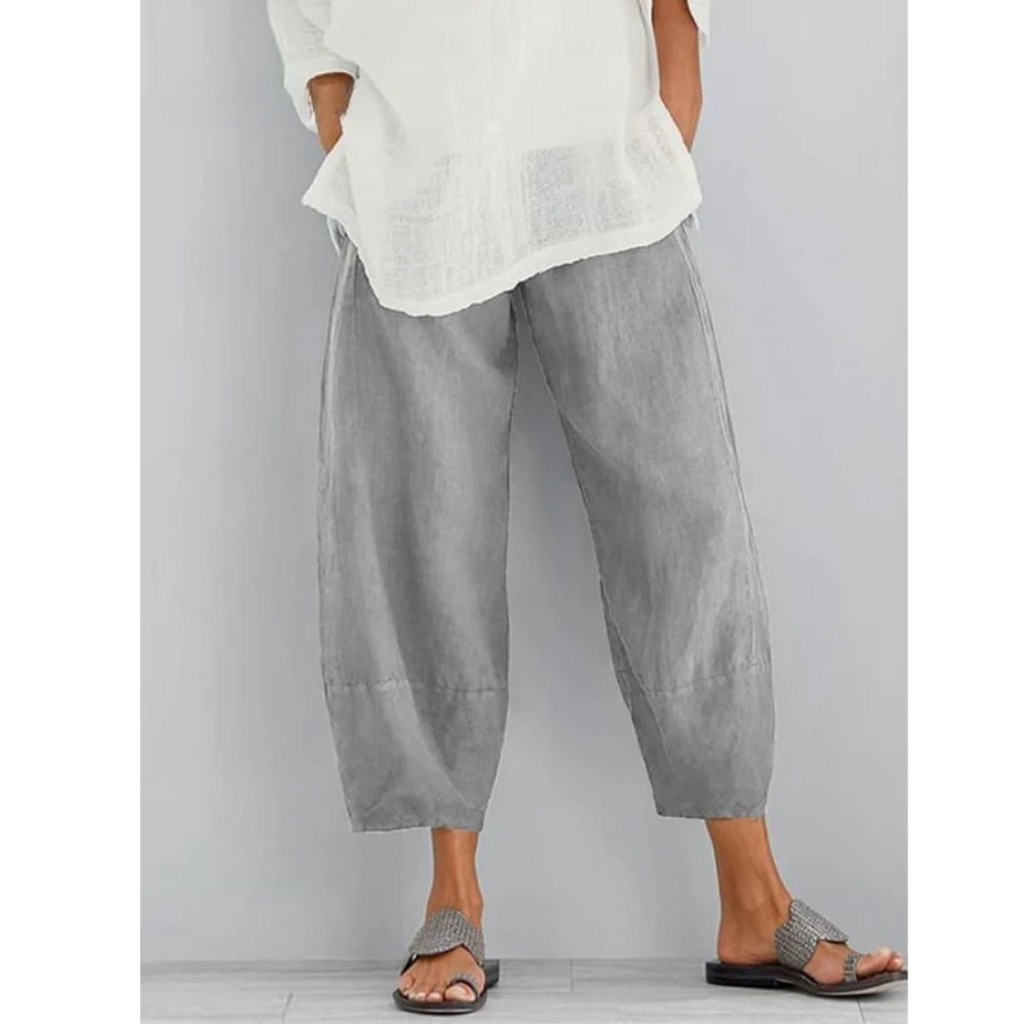 GR | Linen leisure trousers