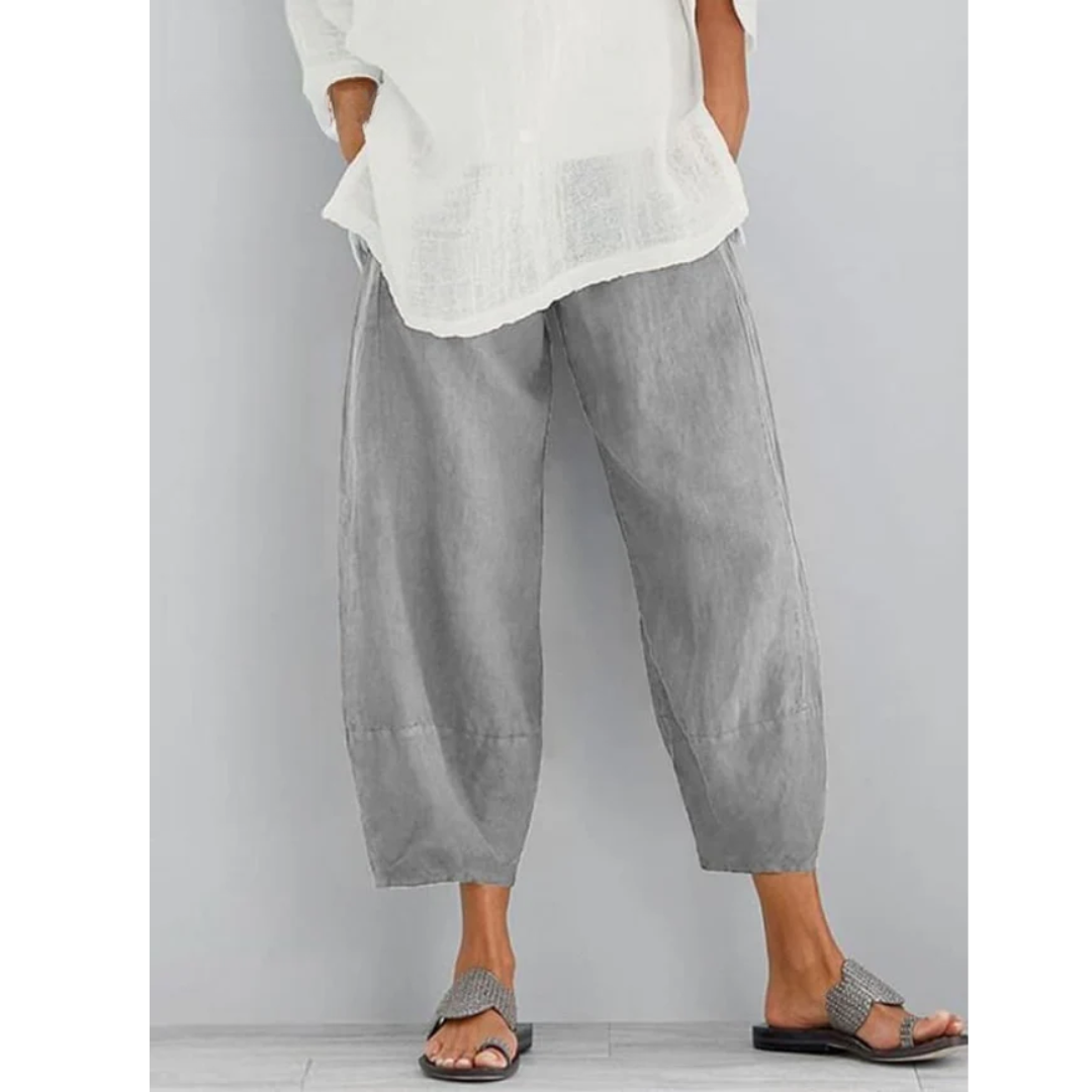 GR | Linen leisure trousers
