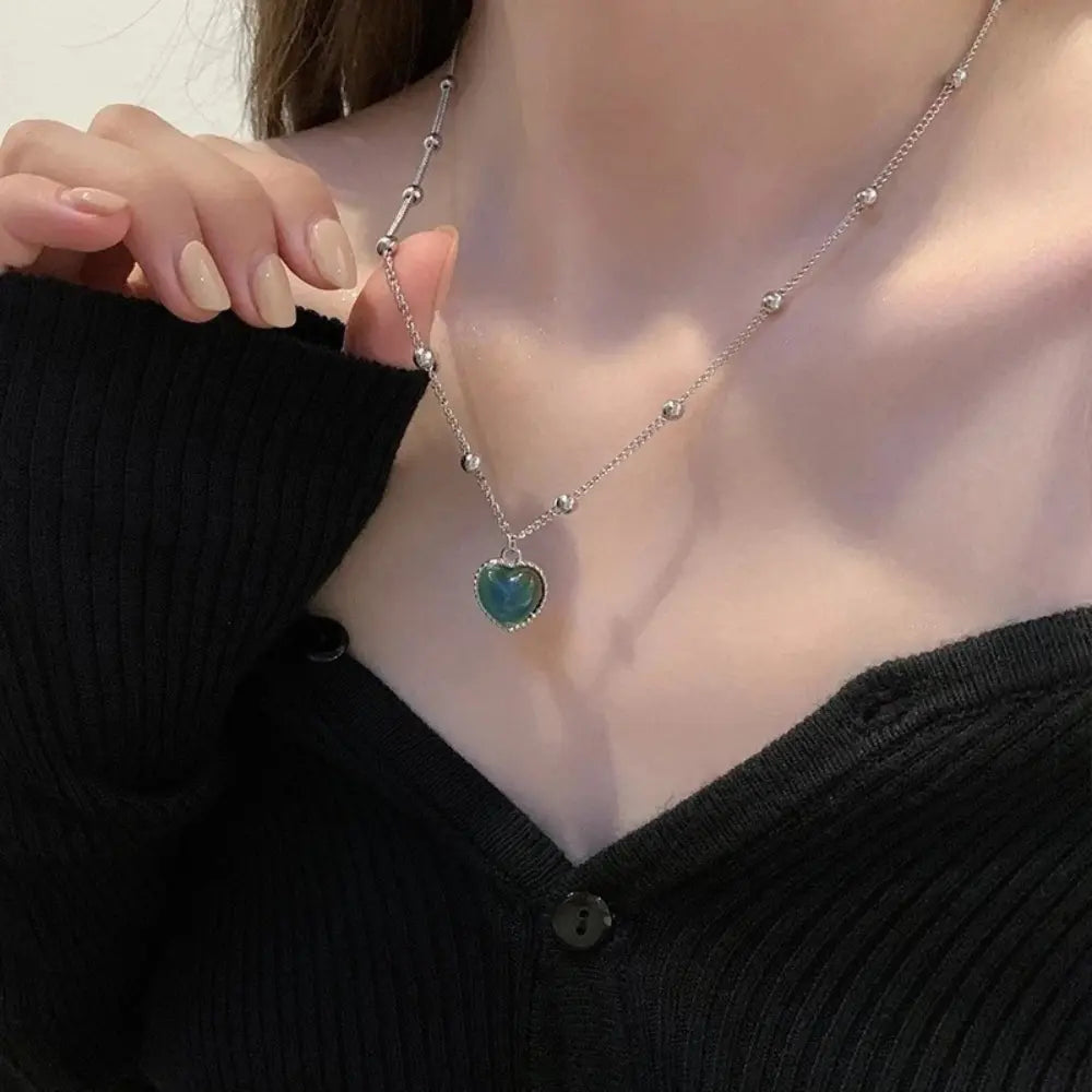GR | Herz Anhänger Kette Für Damen