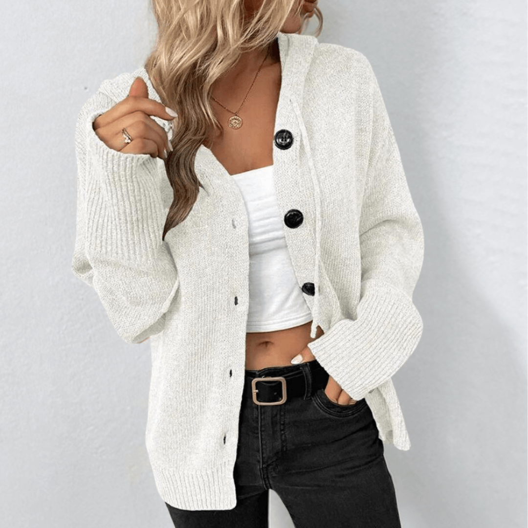 GR | Lightweight Button Cardigan for Women
