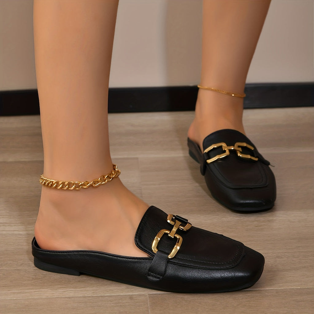 GR | Casual leather mules