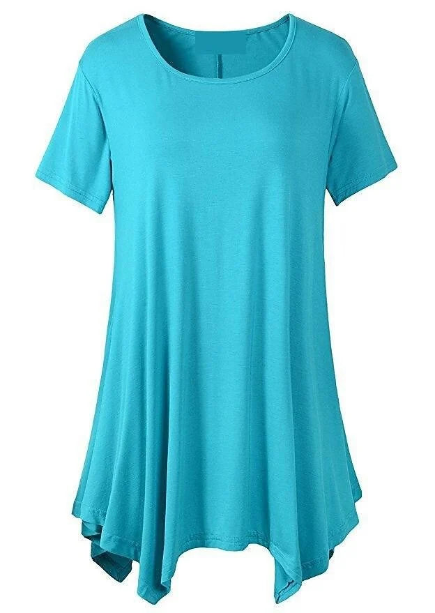 GR | Summery loose fit T-shirt with short sleeves