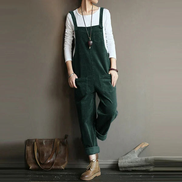 GR | Casual Corduroy Jumpsuit Design