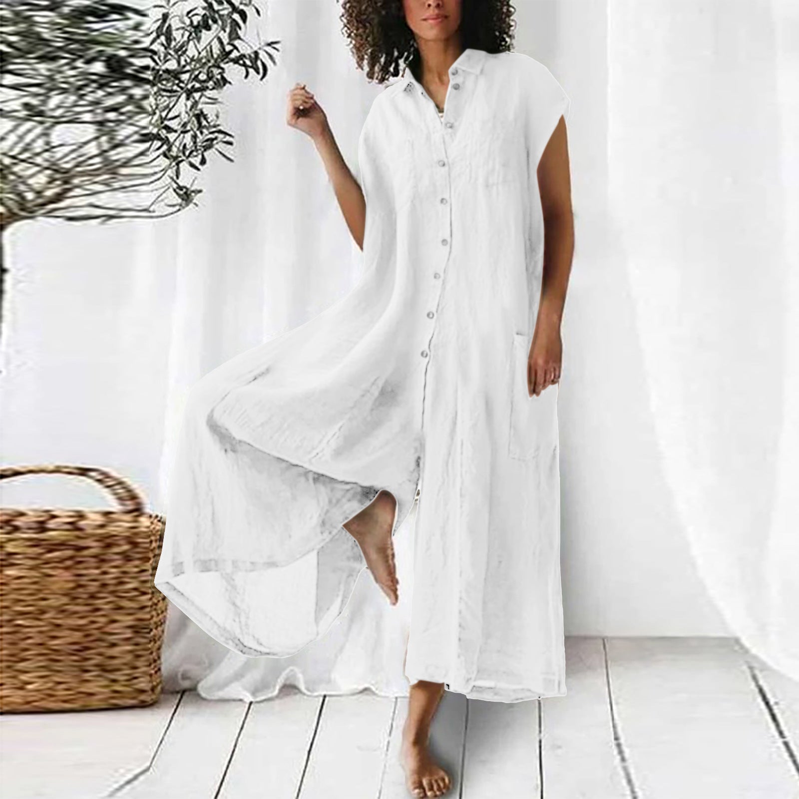 GR | Super Stylish Linen Jumpsuit for Women