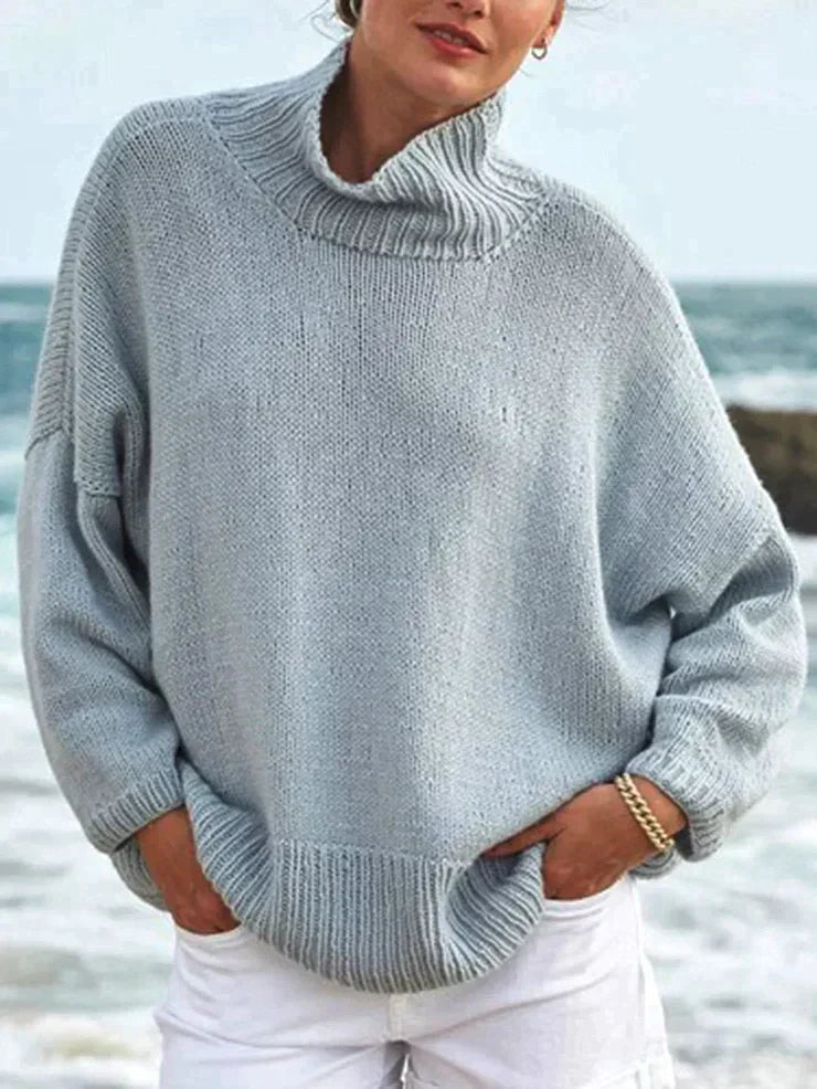 GR | Hoher Kragen Pullover