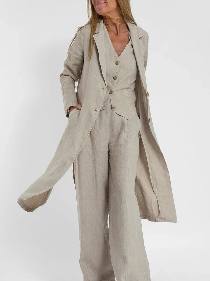 GR | Two-piece vest set for women