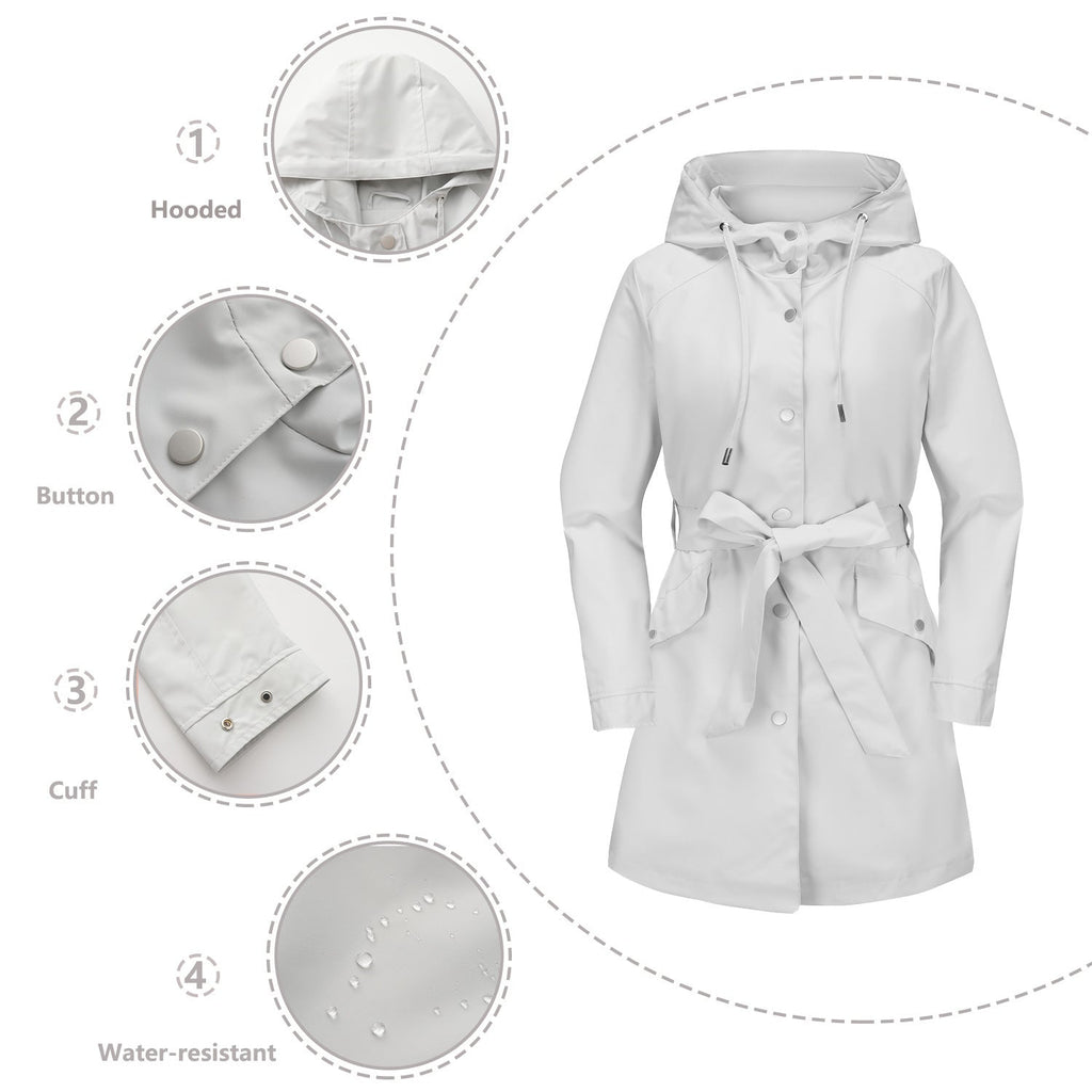GR | Waterproof Trench Coat
