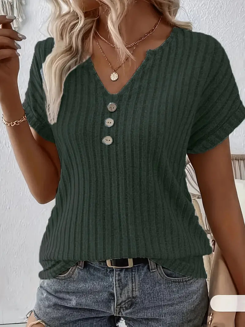 GR | Bequemes Damen T-Shirt Aus Baumwolle