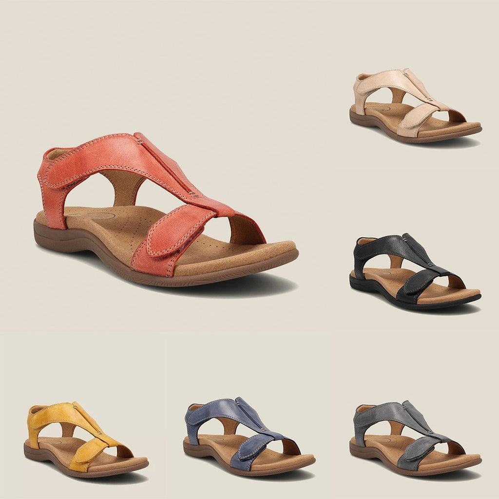 GR | Orthopedic leather sandals