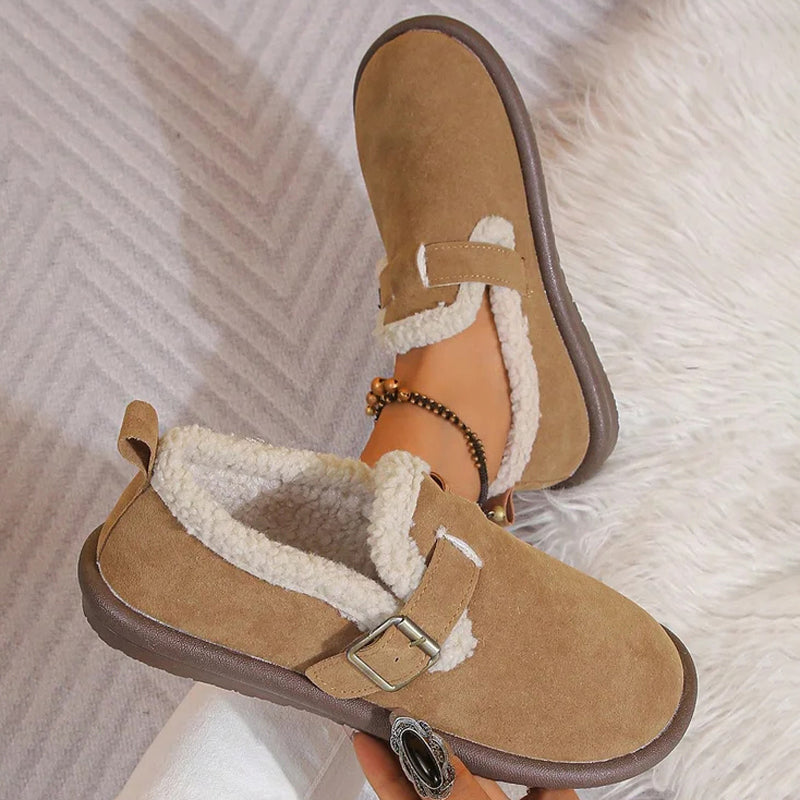 GR | Warm and Comfortable Flat Shoes