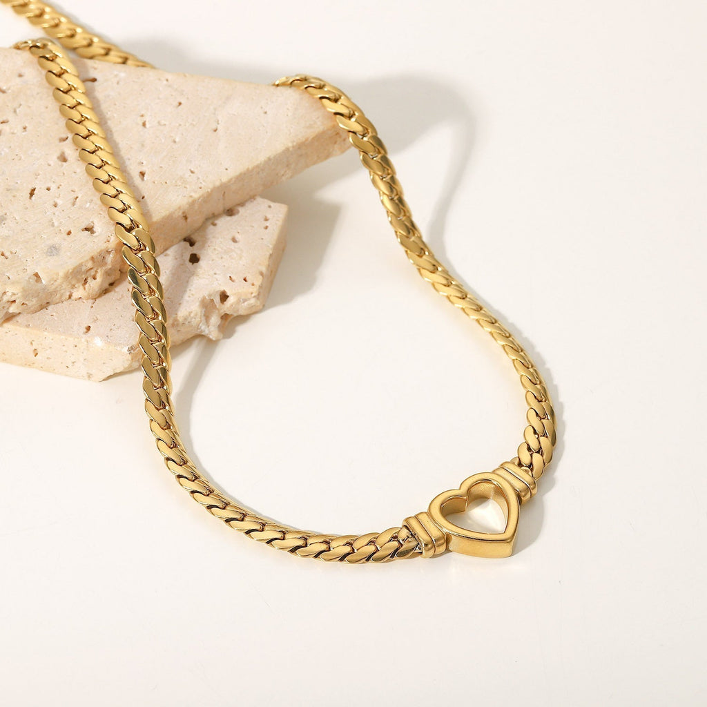 GR | Cuban Heart Necklace