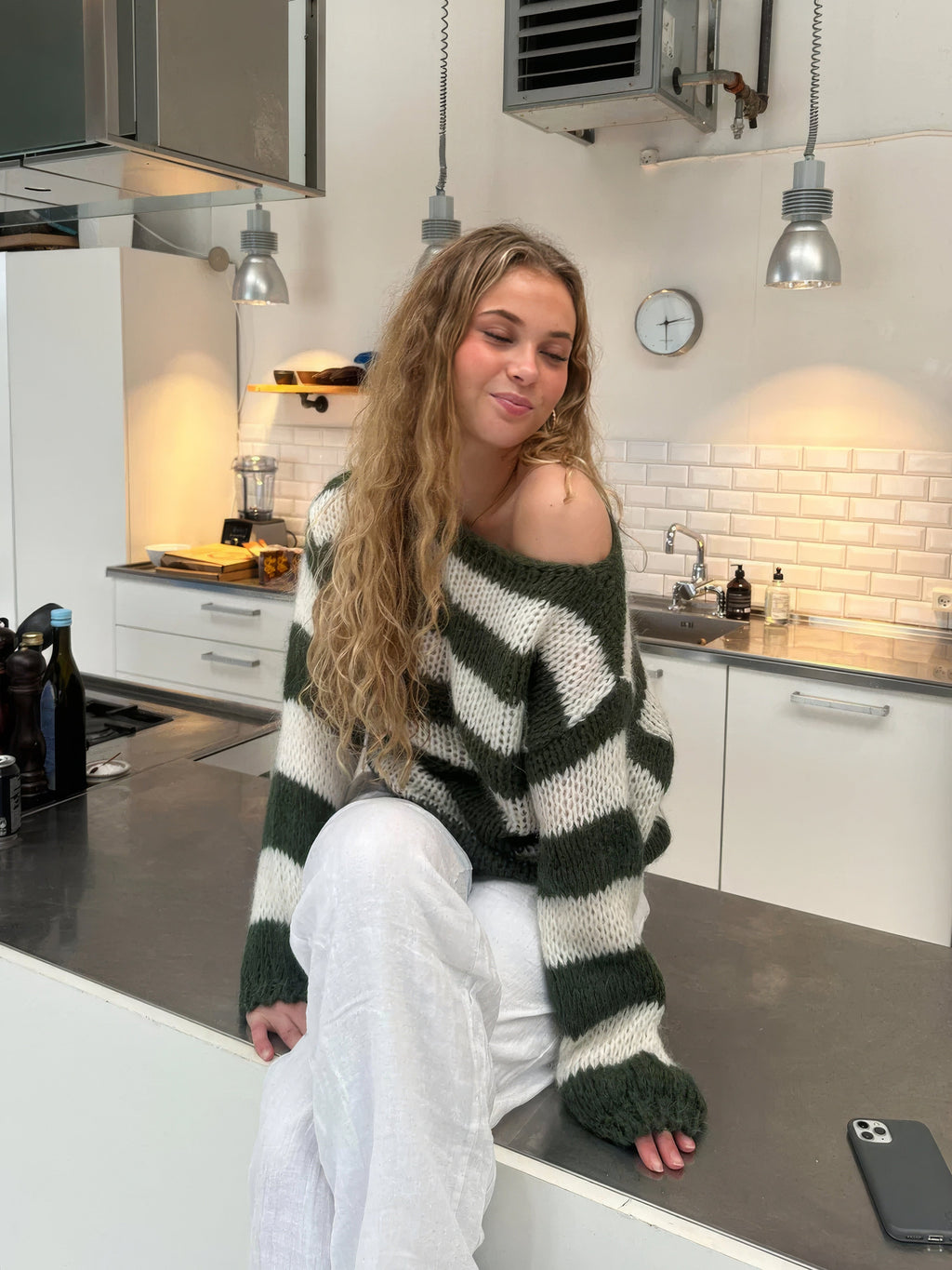 GR | Gestreifter Pullover