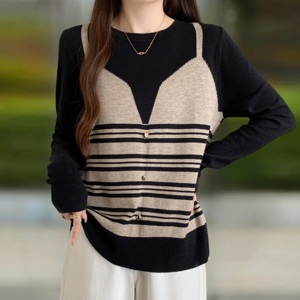 GR | Fashionable knit sweater for women