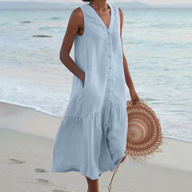 GR | Stilvolles Sommerkleid für den Urlaub