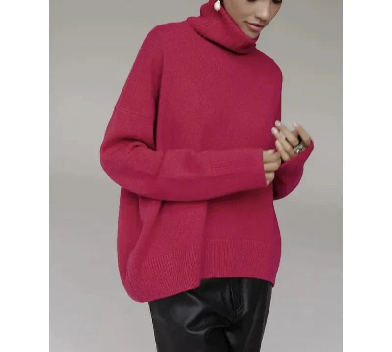 GR | Stylish Autumn Classic Turtleneck Sweaters for Women