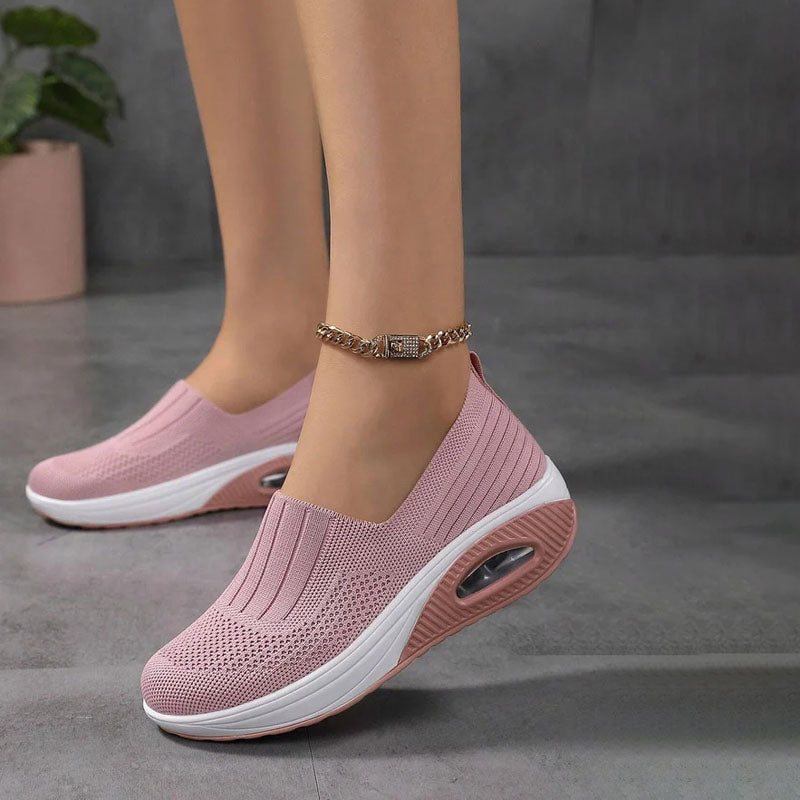 GR | Breathable Slip-on Sneakers with Ergonomic Sole for Women