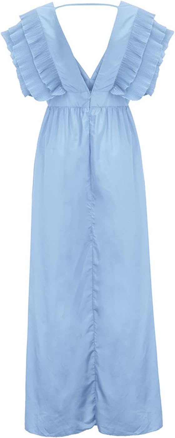 GR - Elegant dress with gathered sleeves