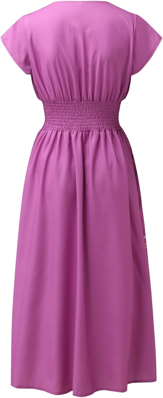 GR | Boho Dress with Embroidery for a Dreamy Summer Look
