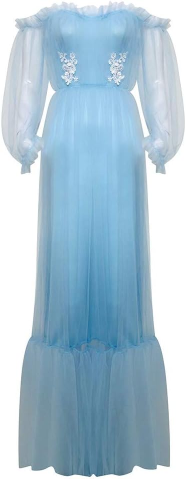 GR | Elegant Formal Solid Color Patchwork Off-Shoulder Evening Dress - 3 Colors