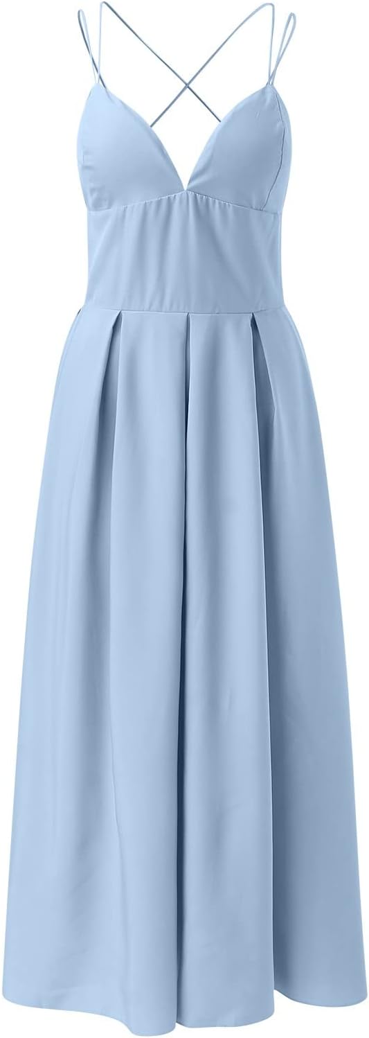 GR | A light dress with delicate spaghetti straps 