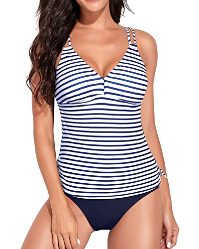GR | Adjustable cross-strap tankini swimsuits