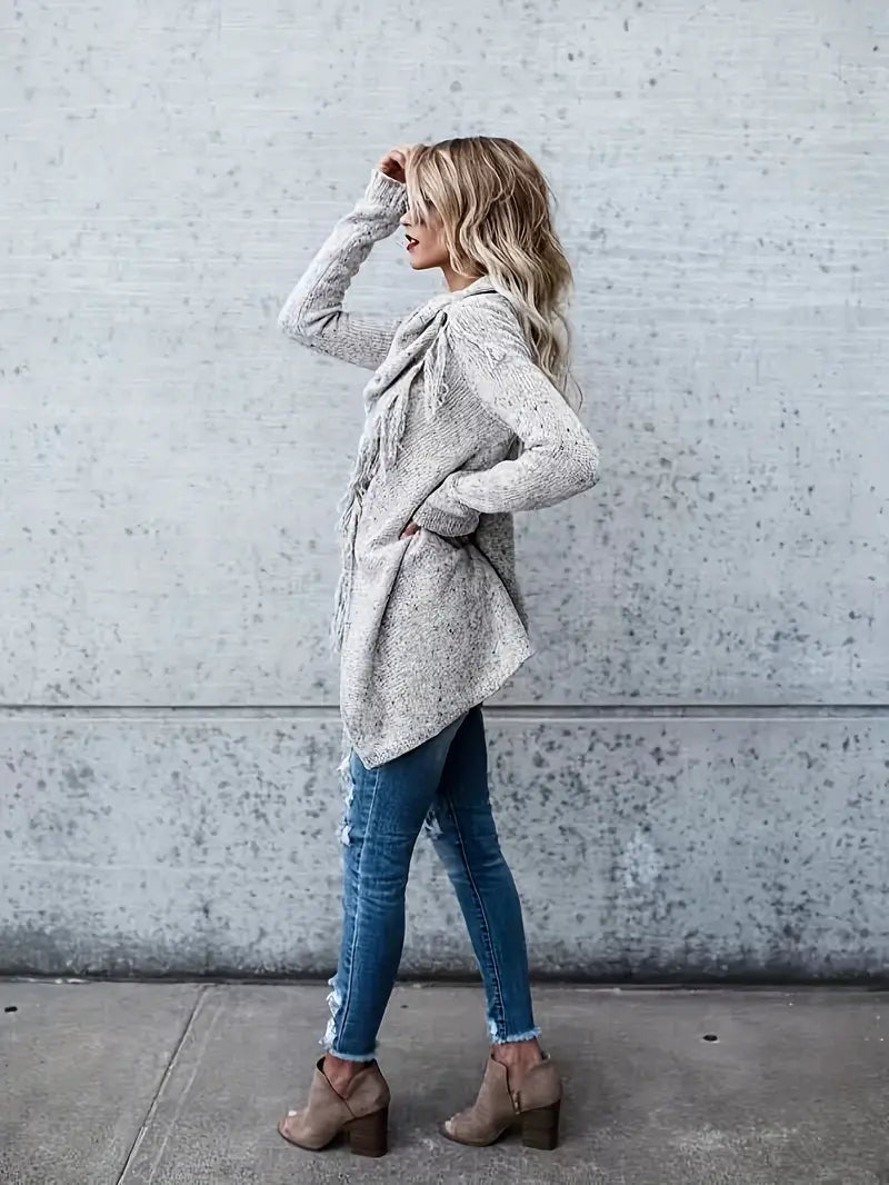 GR | Strick-Tunika-Pullover