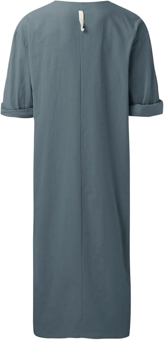 GR | Comfortable V-neck djellaba 