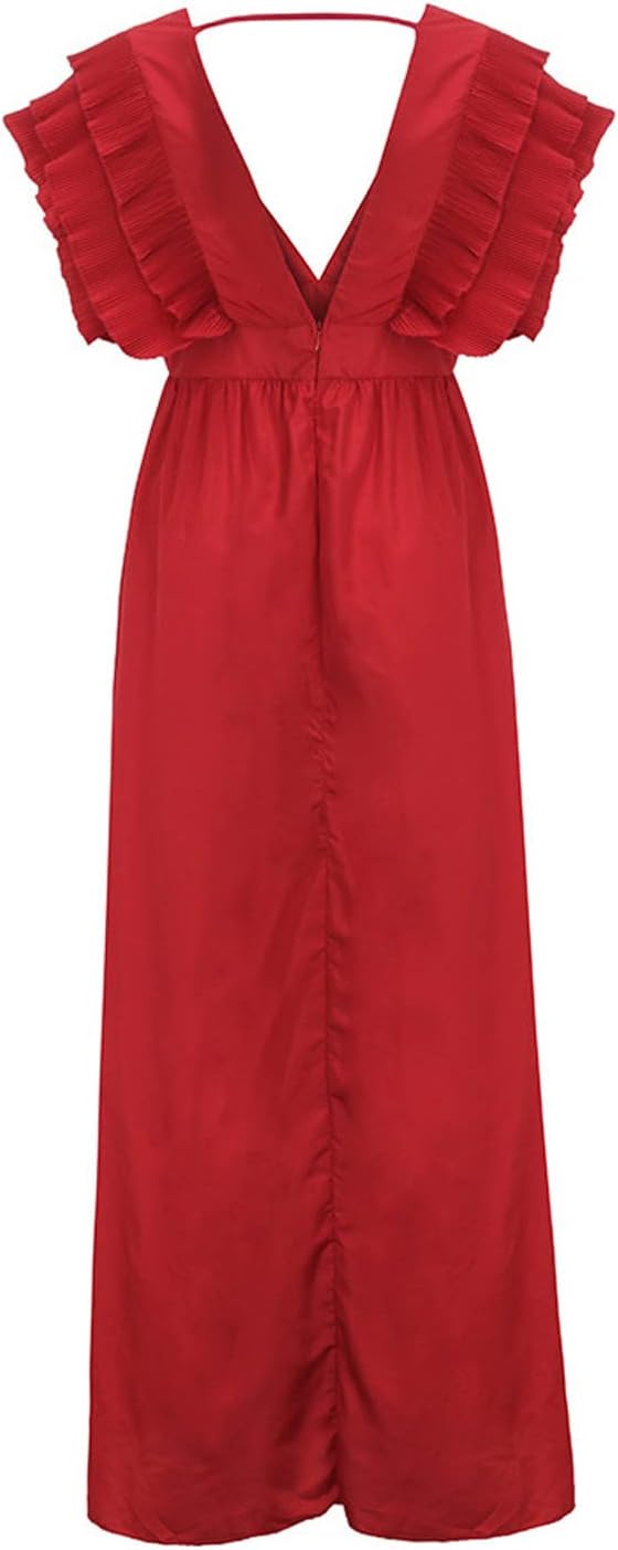 GR - Elegant dress with gathered sleeves