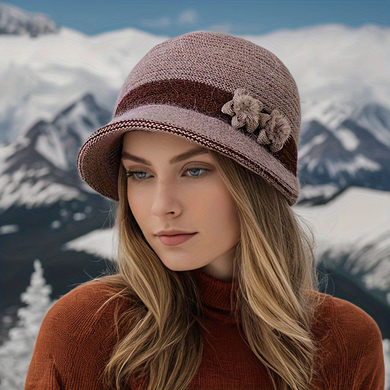 GR | Schickes Winter Stilvolles Gestricktes Set für Frauen