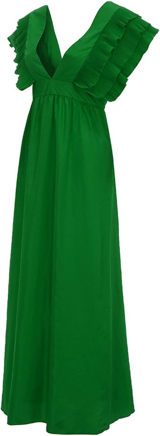 GR - Elegant dress with gathered sleeves
