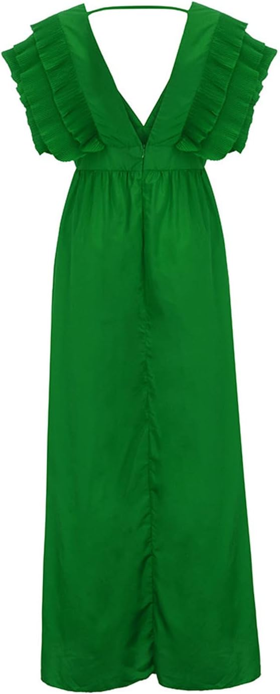 GR - Elegant dress with gathered sleeves