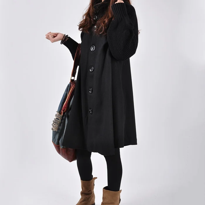 GR - Long coat in plus size