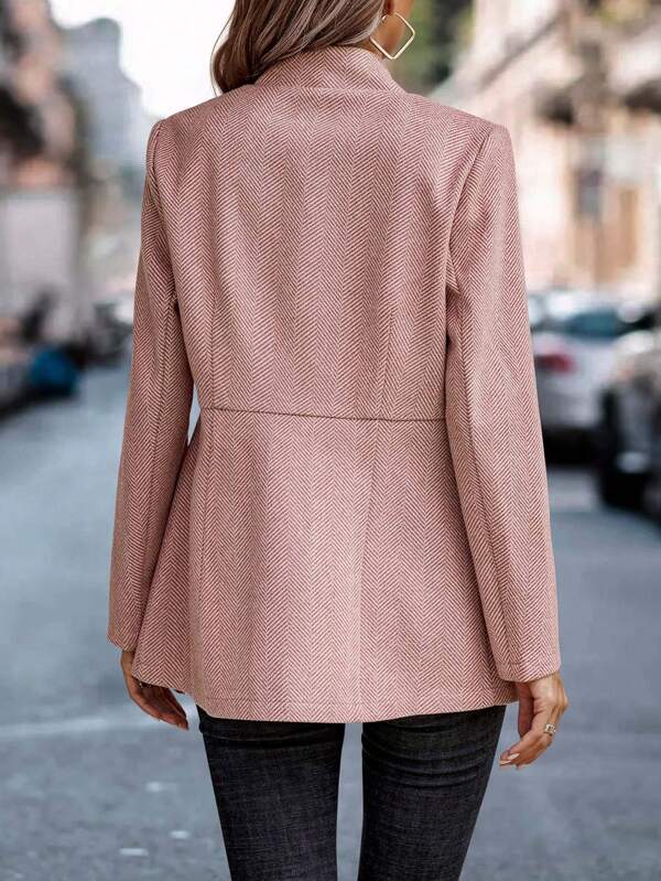 GR - Elegant Pink Blazer for Women