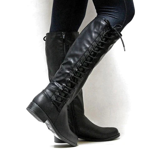 GR - Elegant lace-up boots