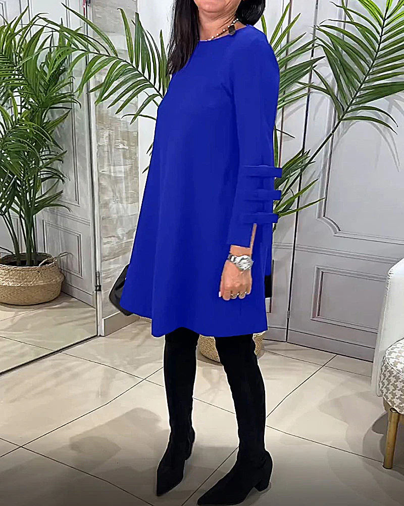 GR | Elegantes Langarmkleid