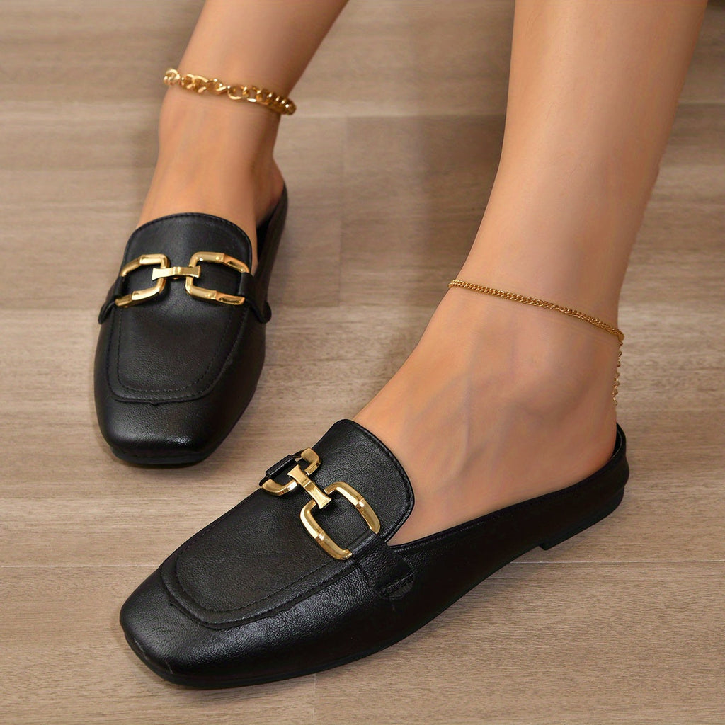 GR | Casual leather mules