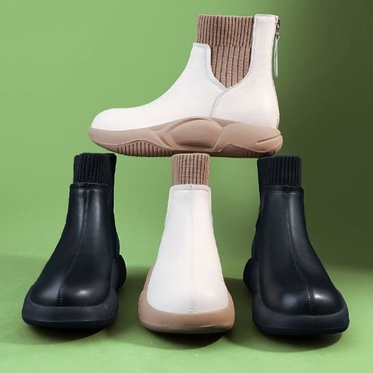 GR | Classic ankle boot with a low heel 