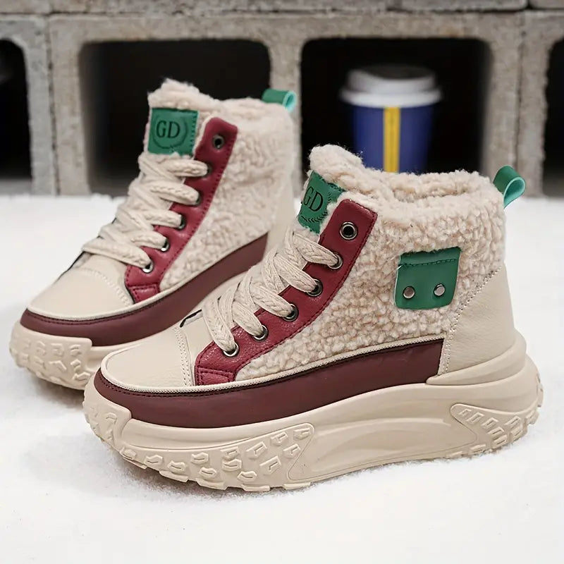 GR – Waterproof plush ankle boots
