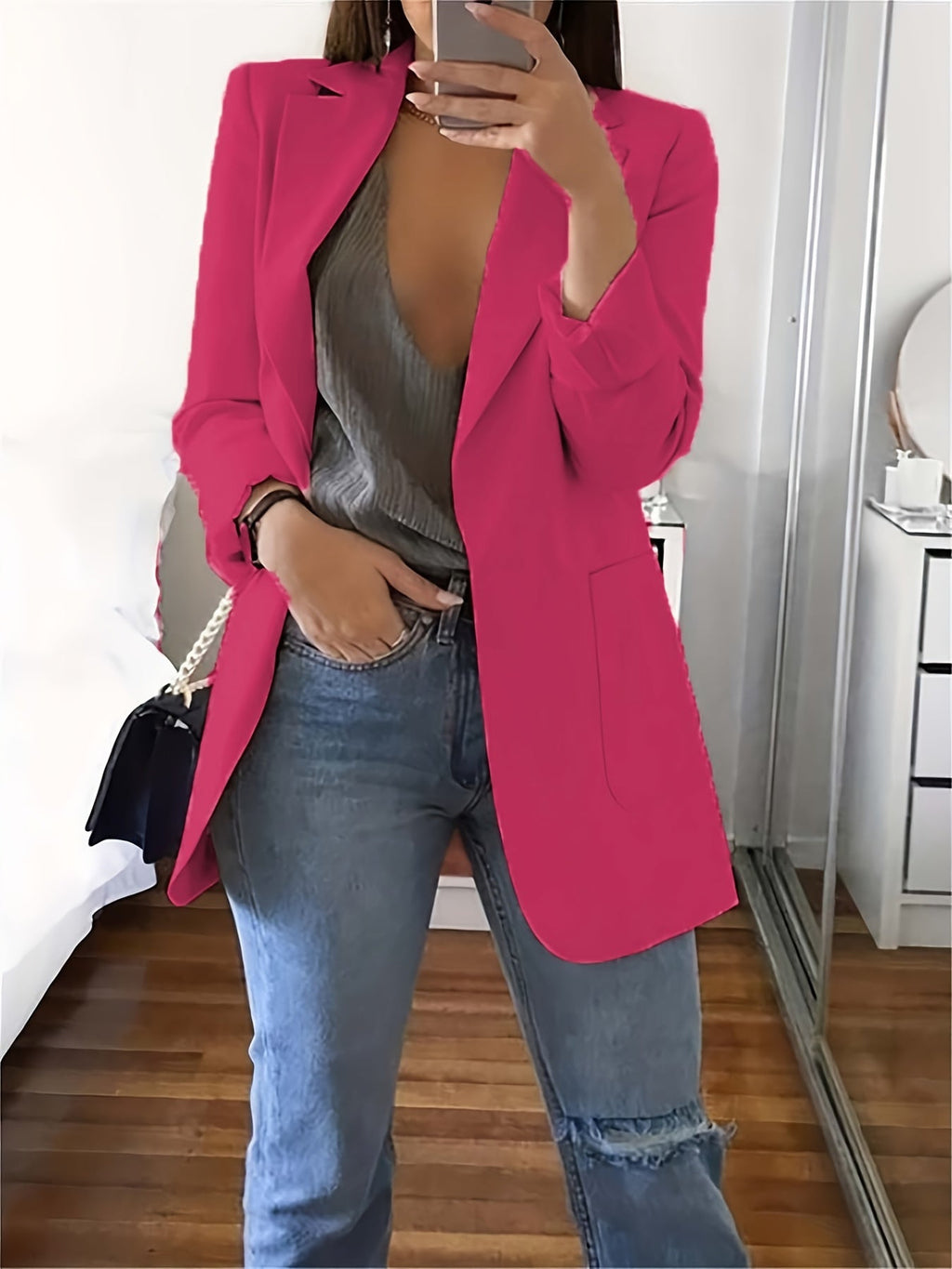 GR | Casual plus-size blazer