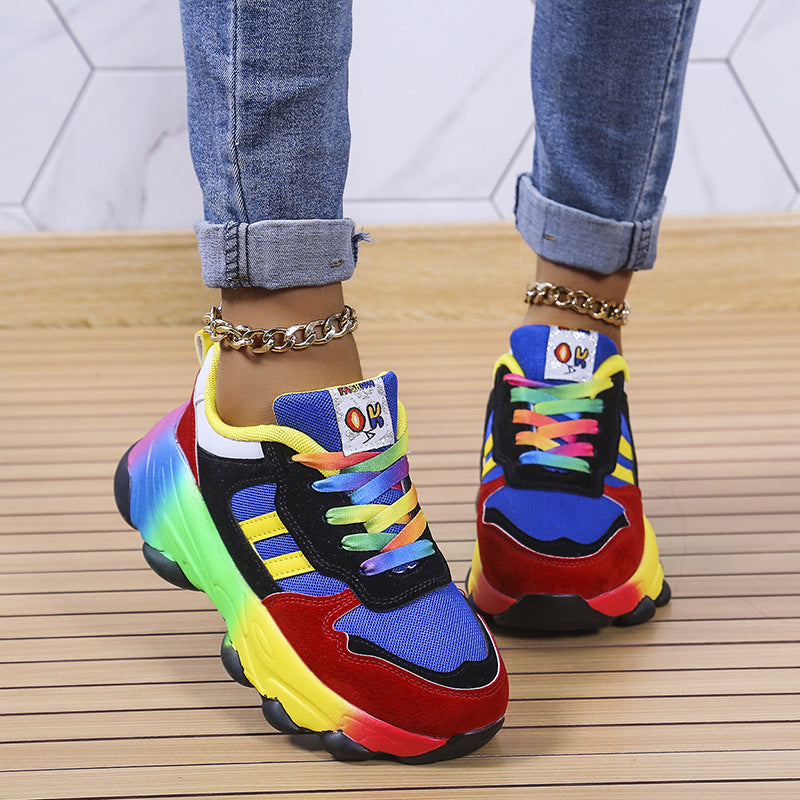 Colorful, stylish and comfortable sneakers