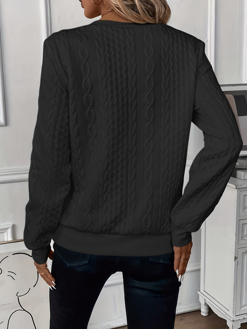 GR | Elegant, stylish knit sweater 