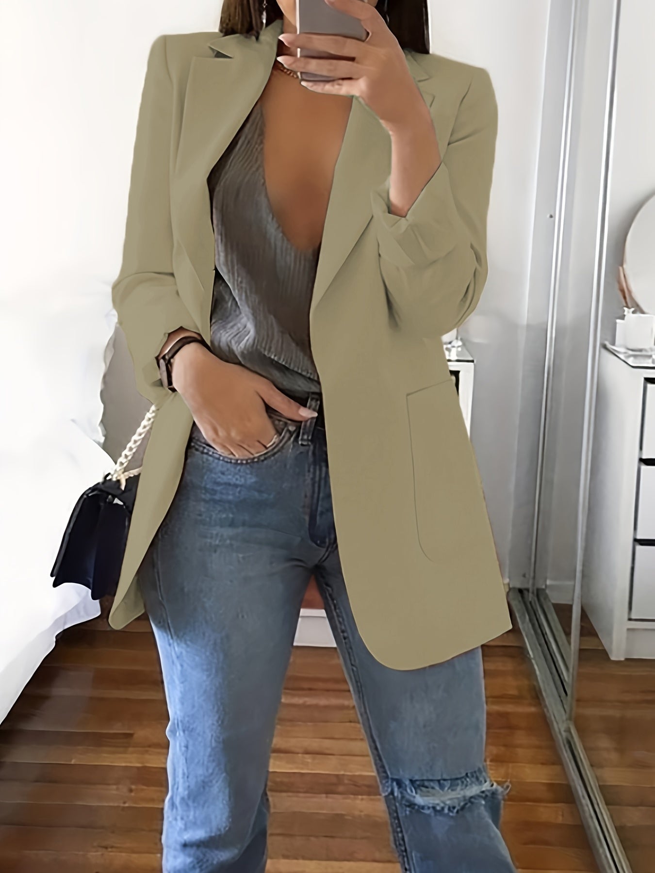 GR | Casual plus-size blazer