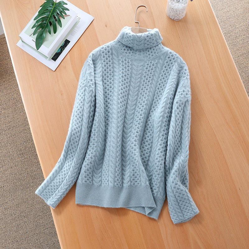 GR | Women's cashmere turtleneck sweater