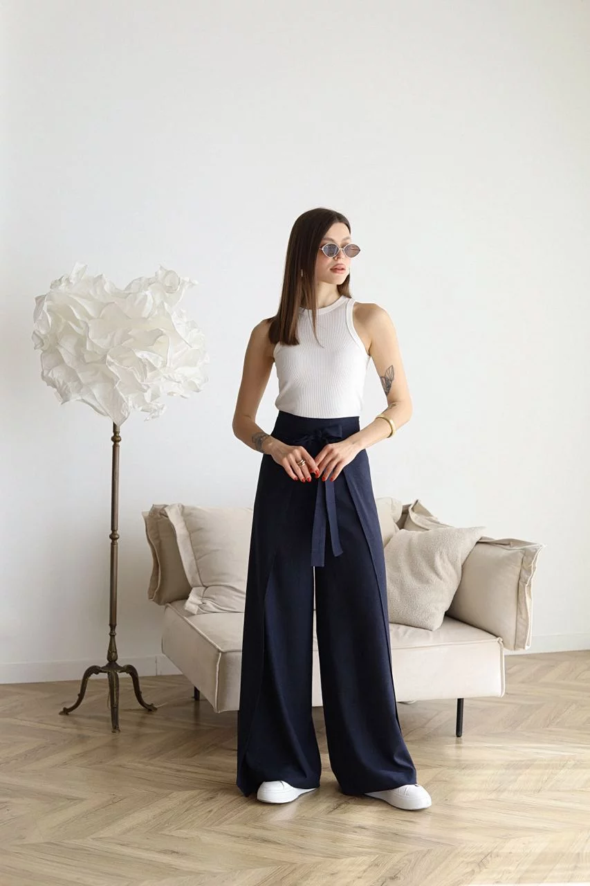 Leona️ | Wide-legged linen trousers