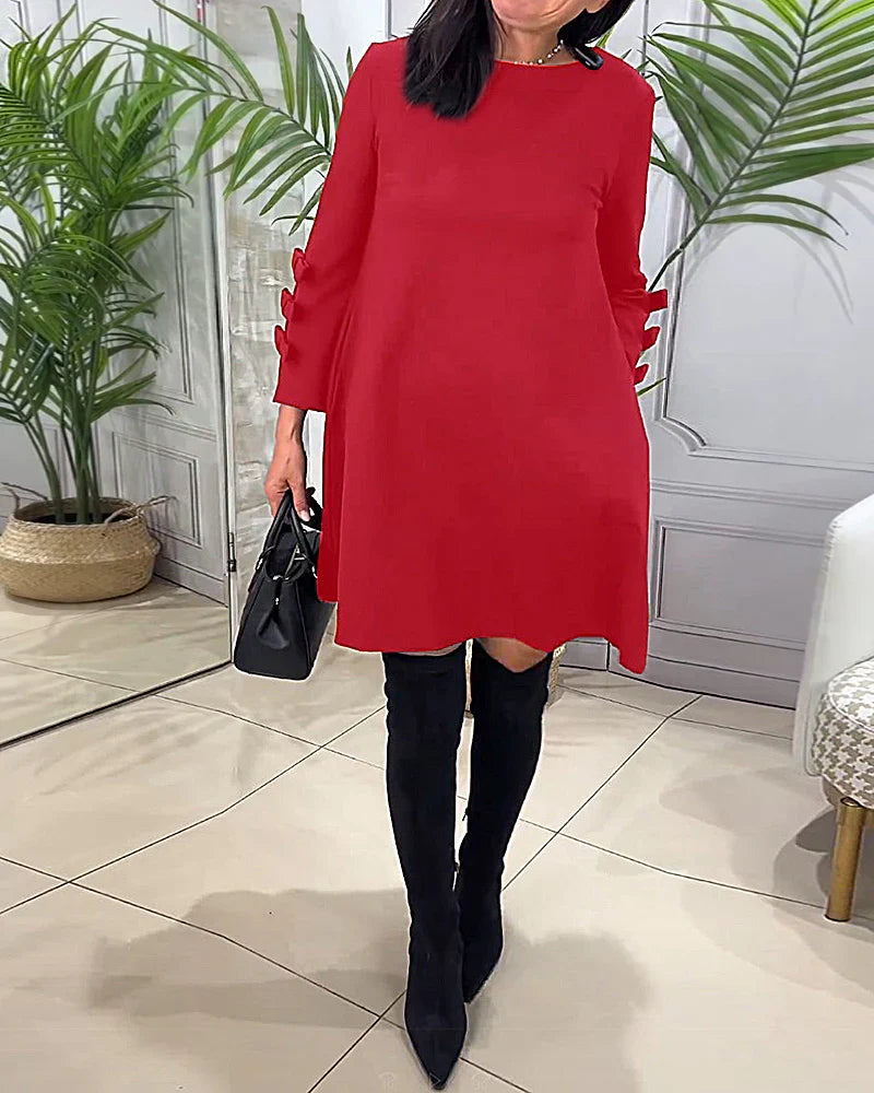 GR | Elegant long-sleeved dress